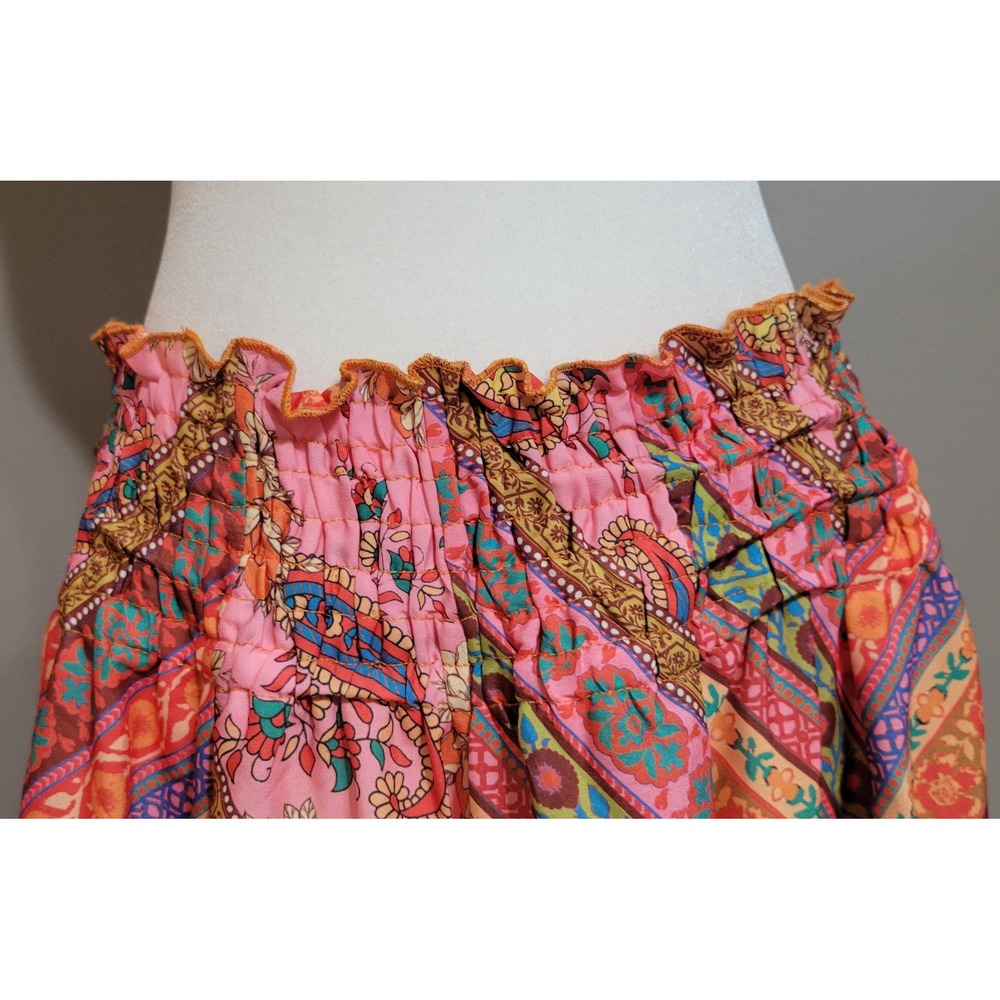 Calypso St Barth Boho Maxi Skirt - Picture 4 of 6